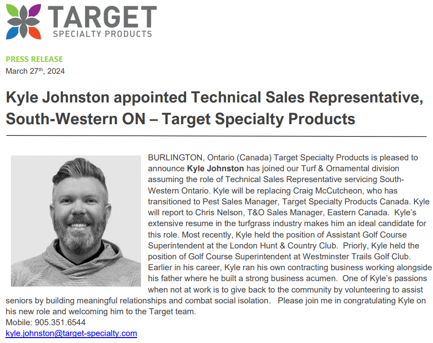 Target Specialty Products 🇨🇦 tweet media