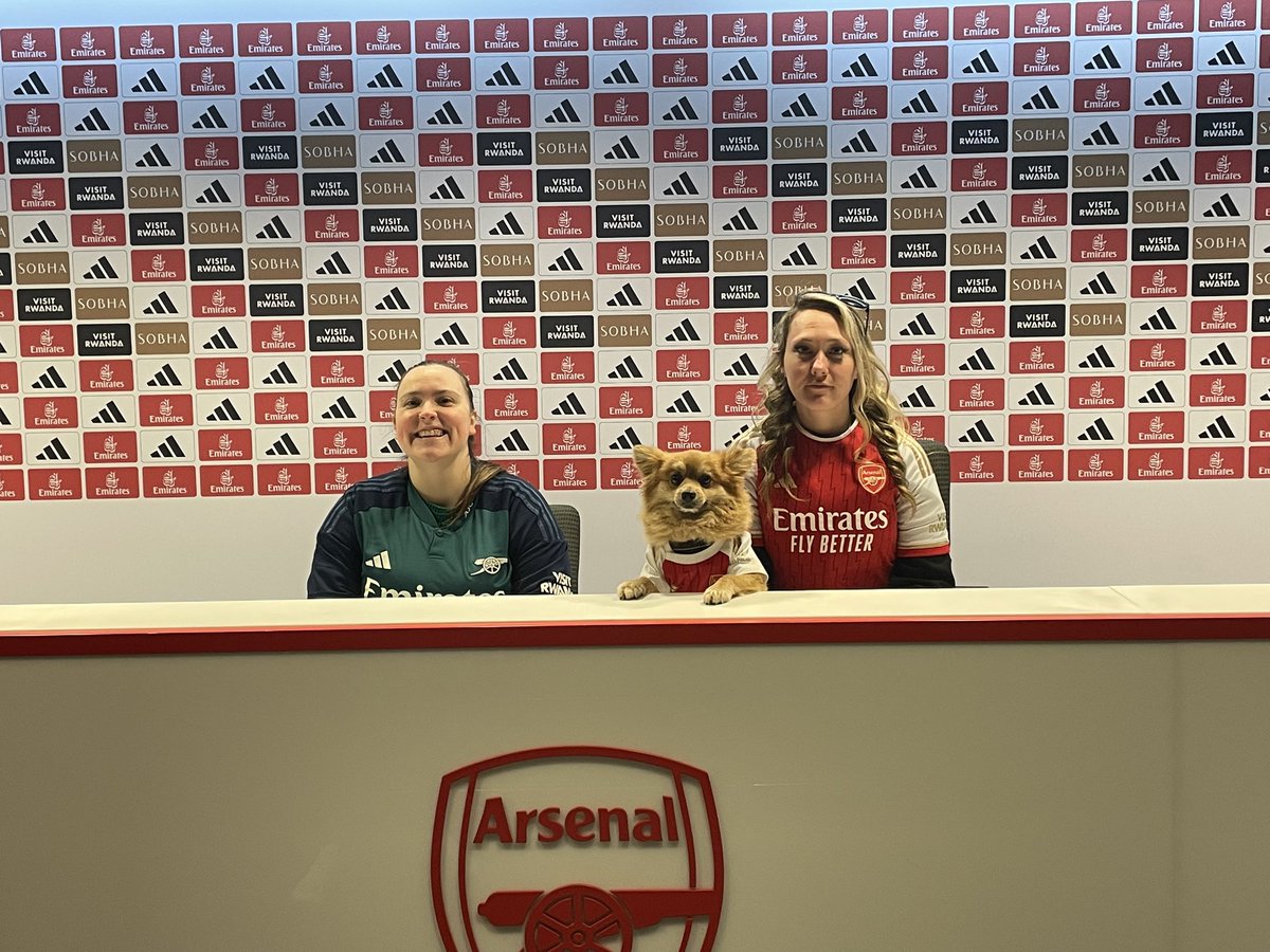 Mrs_lauralee's tweet photo. Ready to take your questions ahead of Sunday’s conti cup final @EnzoTheGooner @Itsonlyyazzie https://t.co/tqskPCuWsp