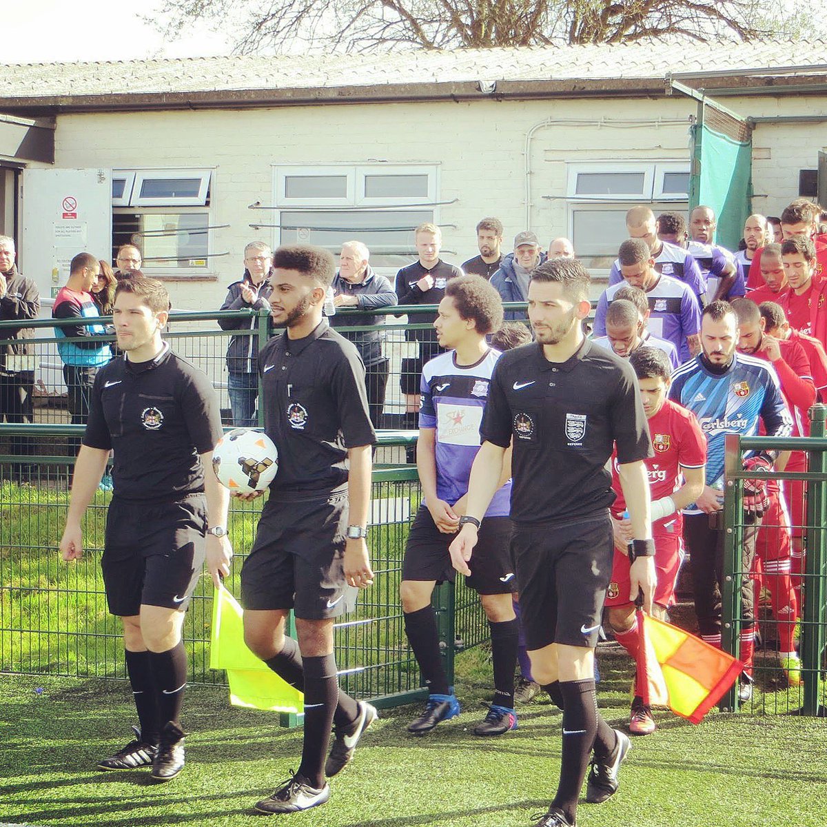 Refereeing a @NCFACountyCups final next week if around 🏆 @ChaplinFarrant Sunday Senior Cup ⚽️ The Middle Green vs CSKA Emneth 📅 5th April ⌚️ 7.30pm ko 📍 The FDC (Bowthorpe, Norwich) 🎟️: ticketsource.co.uk/NCFA Had much more hair for my last county cup final (London FA, 2017)