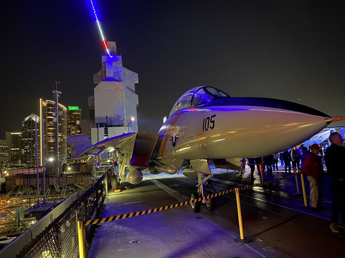 Was a pleasure to speak about our approach to entanglement distribution over useful telecom distances at #OFC 2024 in San Diego! The rock concert on the aircraft carrier USS Midway was particularly memorable :) <a href="/OpticaWorldwide/">Optica</a>