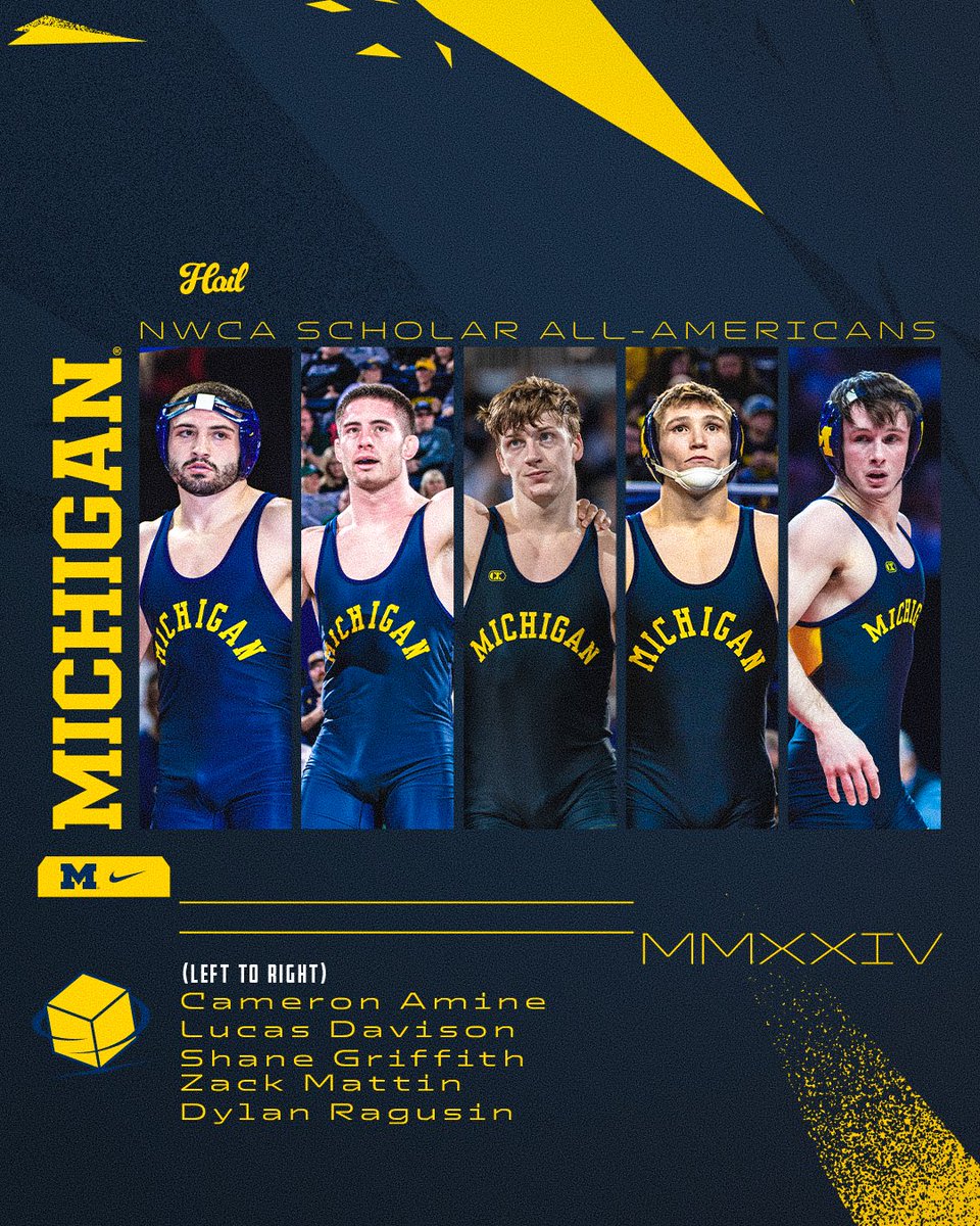 Congratulations to our 5️⃣ @nwcawrestling Scholar All-Americans. Way to work! 📚 Release >> myumi.ch/qVGd8