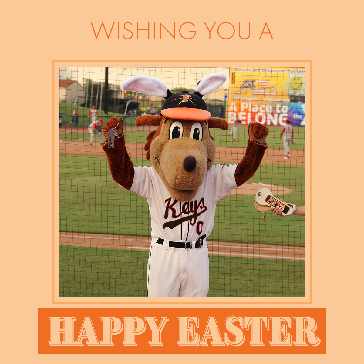 Keyote and the Frederick Keys wish everyone who celebrates a Happy Easter!