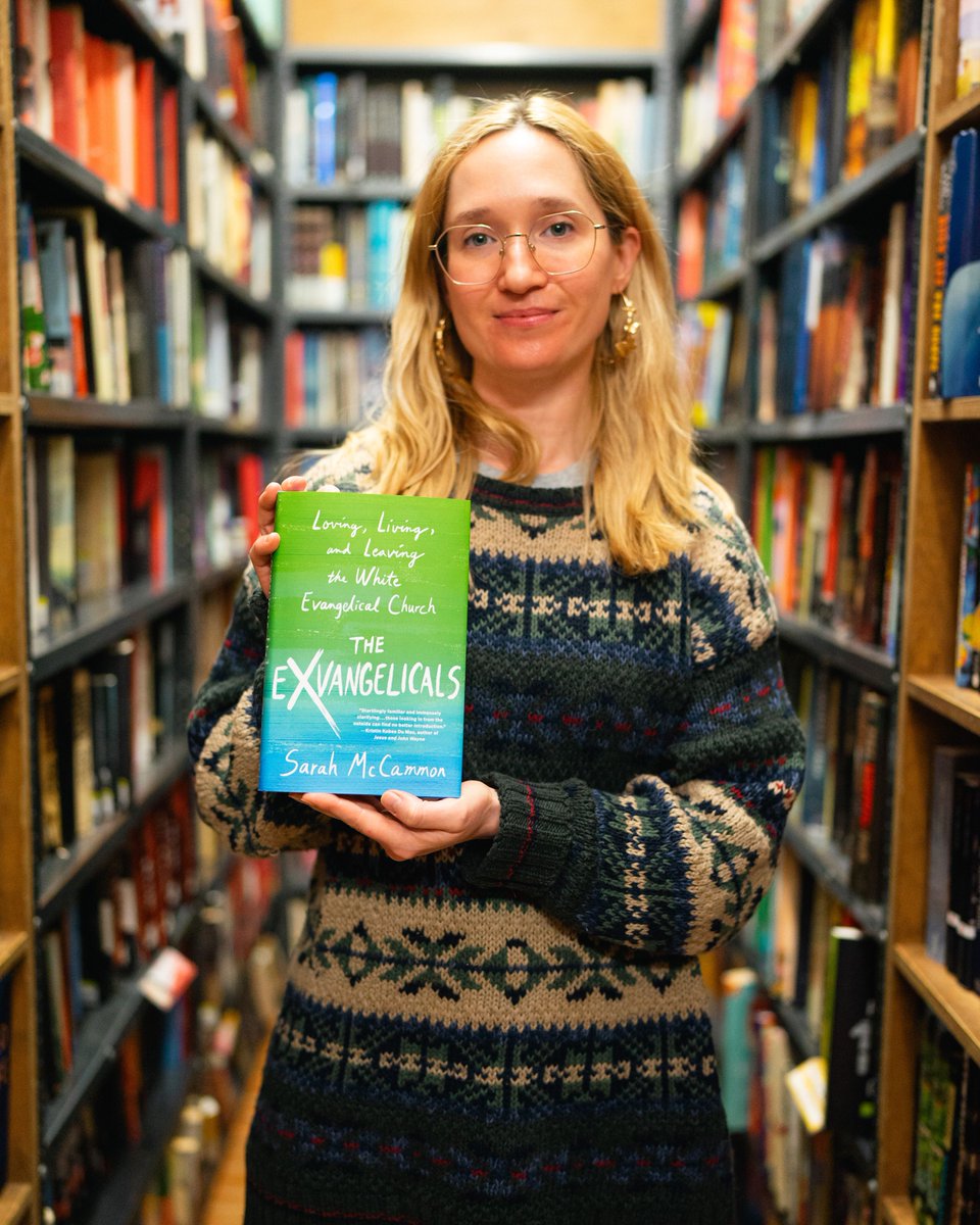 It's Staff Pick Friday! and Gailyn recommends THE EXVANGELICALS by Sarah McCammon 'Informative and empathetic, McCammon offers an exploration of a powerful subculture that feeds on shame and uses faith as a tool for control.'