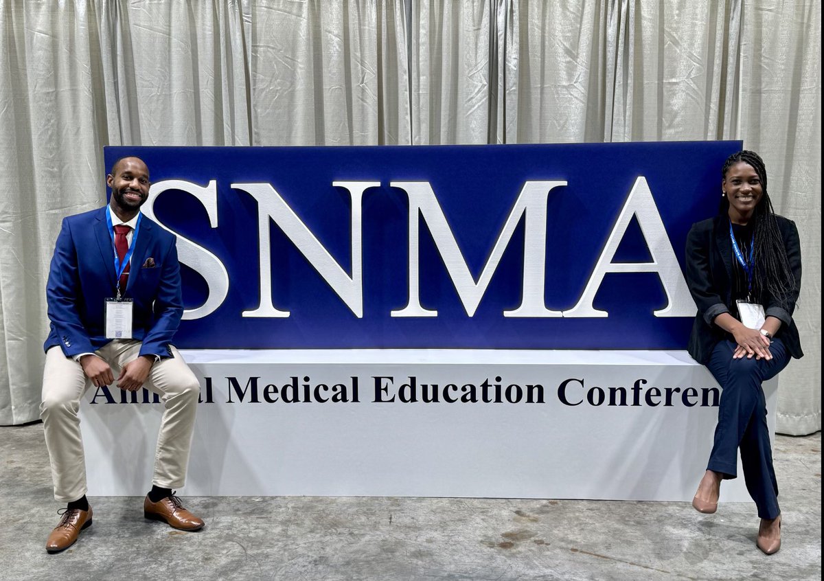 Great to have The Children’s Hospital at Montefiore (#CHAM) represented at the Student National Medical Assoc (@SNMA) 2024 meeting by Dr Traore & Dr Acqua. @EinsteinMed @MontefiorePeds @SuzettePediMD @doc_KJones @sloliveira @josh_nosanchuk @jpurabryant #CHAMily