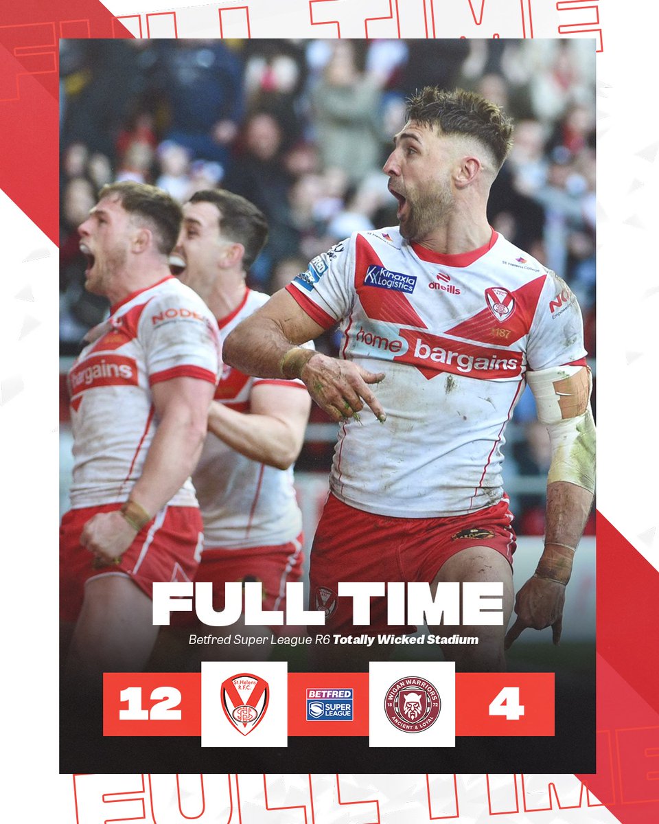 💪 A big win over Wigan on Good Friday 2024! COME ON YOU SAINTSSS! #COYS