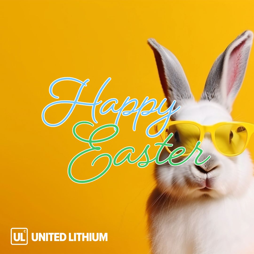United Lithium (@unitedlithium) on Twitter photo A Happy Easter weekend to all who celebrate, from the United Lithium team! A Happy Easter weekend to all who celebrate, from the United Lithium team!