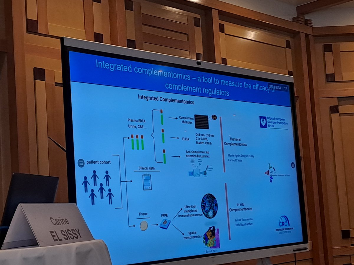 Lubka Roumenina (@roumenina) on Twitter photo Fantastic closure of HITS #xenotransplantation conference with a presentation by Carine ElSissy about #complementbiology and introduction of our Integrated Complementomics to #xenotransplantation!
Beautiful images by <a href="/BoudhabhayI/">Idris Boudhabhay</a>
Exciting collaboration with <a href="/ParisTxGroup/">Paris Transplant Group</a> Fantastic closure of HITS #xenotransplantation conference with a presentation by Carine ElSissy about #complementbiology and introduction of our Integrated Complementomics to #xenotransplantation!
Beautiful images by <a href="/BoudhabhayI/">Idris Boudhabhay</a>
Exciting collaboration with <a href="/ParisTxGroup/">Paris Transplant Group</a>