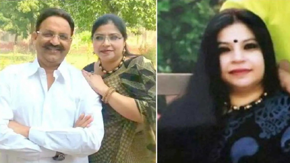 BIG NEWS 🚨 Mukhtar Ansari's wife Afsa Ansari is unlikely to attend last rites of Mukhtar. She has been absconding for a year.

Police has announced a reward of Rs 75,000 on her arrest.

His son Abbas Ansari is in jail ⚡ Mafia Abbas's brother Afzal Ansari is also an accused in