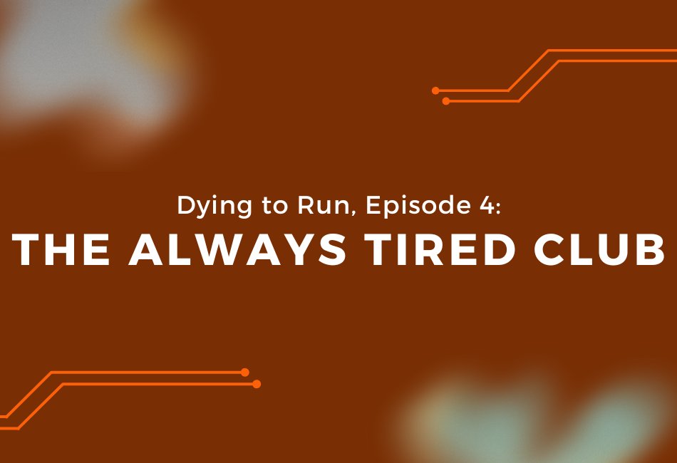 Check out Episode 4 of 'Dying to Run,' chronicling my attempt to train for and complete a 100-km ultramarathon with long COVID. 'The Always Tired Club' 8020endurance.com/dying-to-run-e…