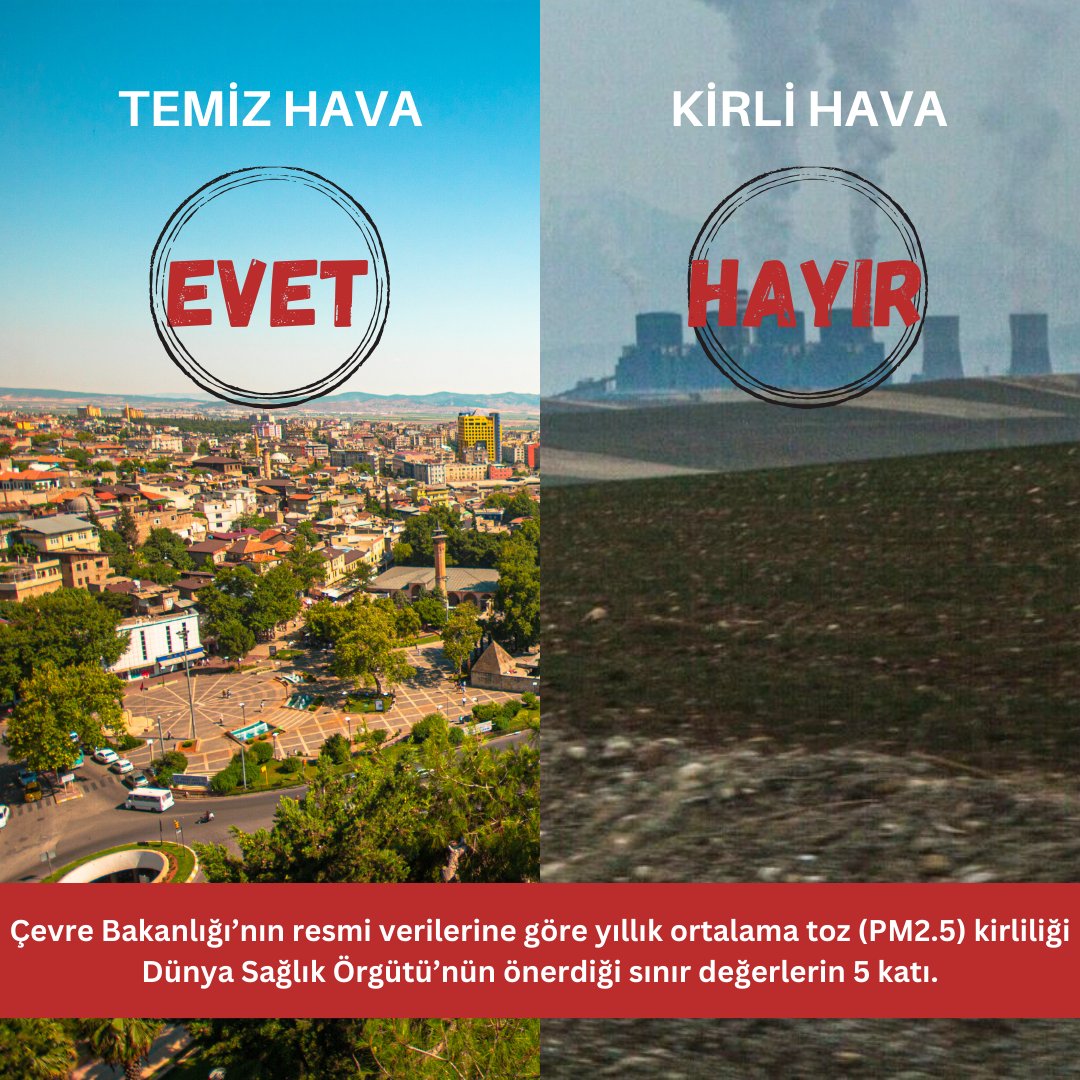 Afşin Elbistan nefes almak istiyor
#AfşinElbistanaSesOl
Elbistan'dan Mehmet Dalkanat 💬
'Deprem sonrası termik santraller durunca on yıllardır ilk defa temiz havada baharın kokusunu alabilmiştik'
@saglikbakanligi @drfahrettinkoca @csbgovtr @mehmetozhaseki

iklimhaber.org/afsin-elbistan…