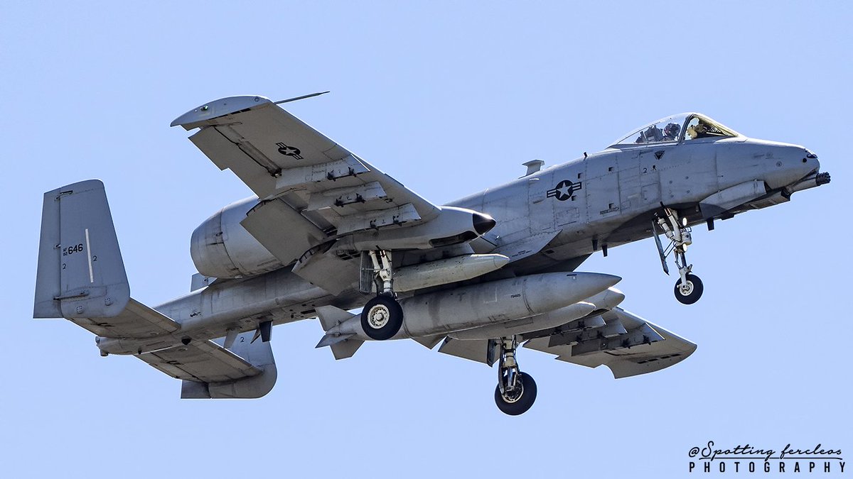 TABOR 51 . Usa Air Force (USAF) Fairchild A-10C Thunderbolt II. Landing 28 LERT to OJMS. 78-0670 79-0168 79-0196 80-0159 81-0988 82-0646