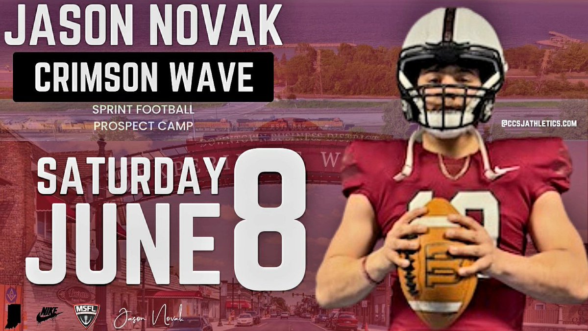 Registration details coming soon! <a href="/CCSJAthletics/">Crimson Wave</a> <a href="/CCSJsprint/">Calumet College of St. Joseph Sprint Football</a>