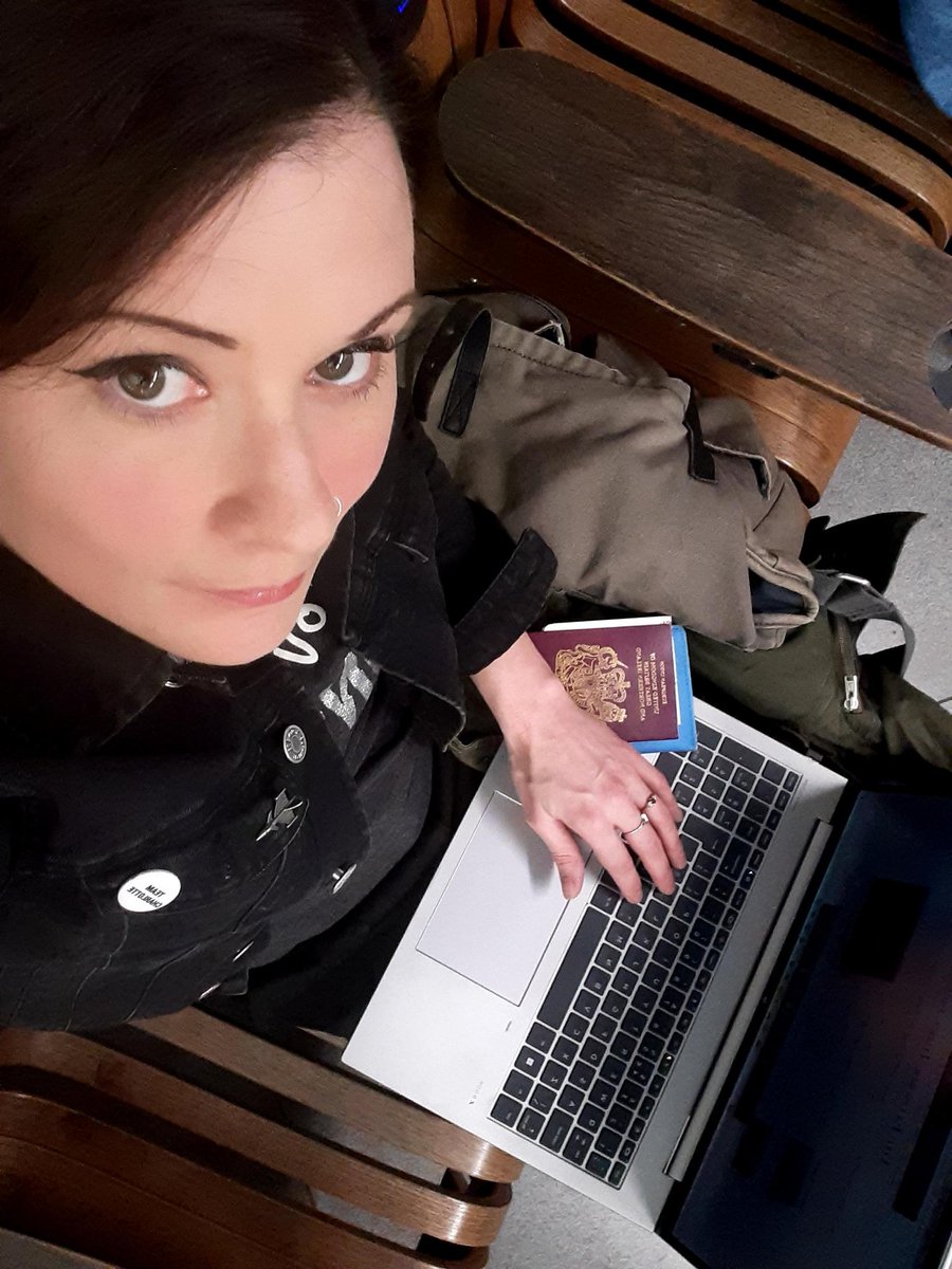 The irony of sitting at the airport writing about flight delays when your flight is itself very delayed. @ryanair indifferent - a rip off considering what this extortionate #bankholiday ticket cost yesterday #journalist #writing #assignment