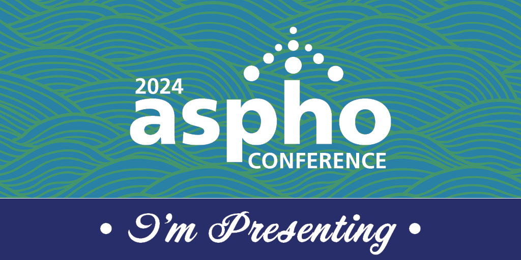 Are you attending or presenting at #ASPHO2024? Like ❤️ and share your badge! Check out our social media page and more ways to engage on social media. ow.ly/3HhM50R2nRw