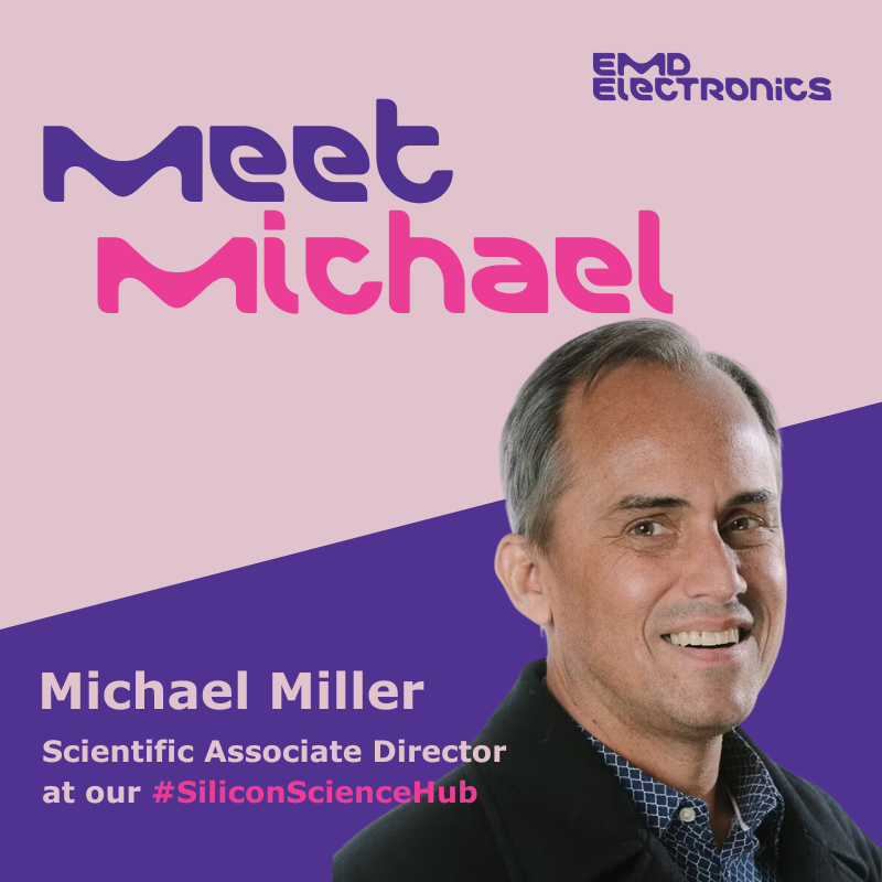 Meet Michael, who pioneered a process for #superconductors used in quantum computers⚡⚛️, enabling #AI, machine learning, and more! emdgroup.com/en/expertise/s… #quantumcomputing #SiliconScienceHub #AI #machinelearning