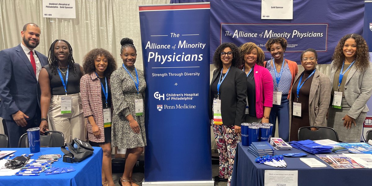 .@SNMA AMEC Attendees: Remember to stop by booths #407 & 409 to meet residents, fellows & faculty from @AMP_UPHSCHOP! We’d love to discuss training and career opportunities available across various specialties. #AMEC2024