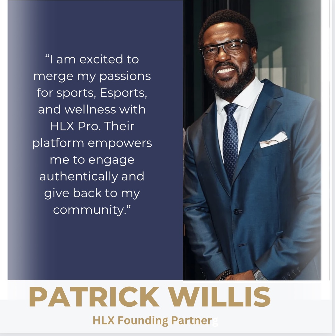 It's always a Good Friday when you can mention Patrick Willis. HLX is honored to partner with this legend and can't wait to highlight all that he does. Stay tuned for some fun collaborations ahead! 🎮🖥️🏈🎇