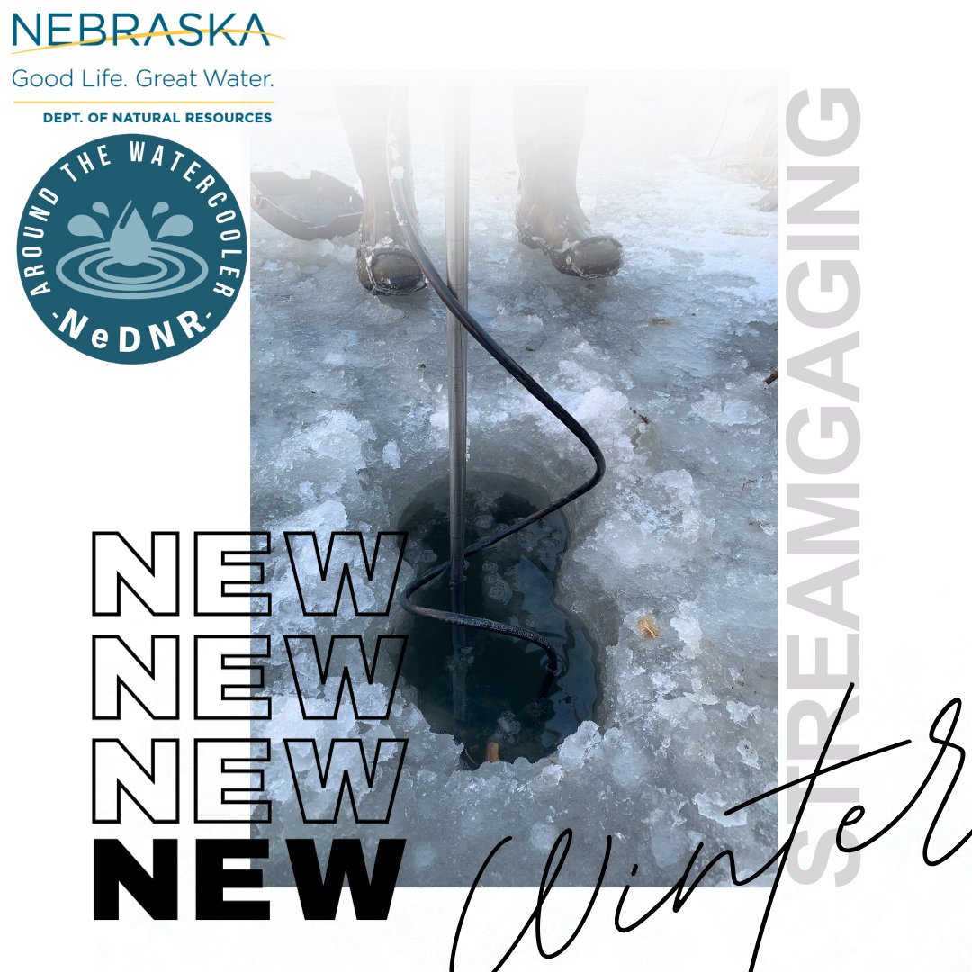 How do we streamgage when there's ice on the rivers and streams?😮 

Watch our video! youtu.be/3TSHK0njlOs?si…

Or, listen here:
Podbean: bit.ly/42Doeog

DNR.Nebraska.gov