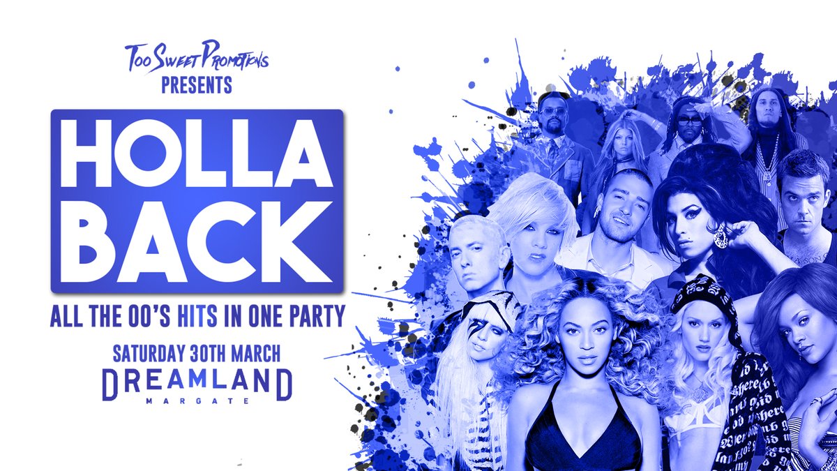 Come and relive one of the best decades of music at Hollaback on Saturday 🤩 Before your visit, check out our FAQ's for this event here 👉 bit.ly/3swsrwp Share your picture-perfect moments with us by tagging your photos, videos and stories with #dreamlandmargate 📷