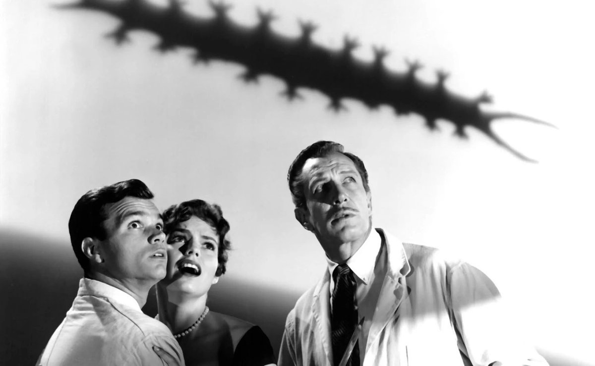 Our more extensive coverage of the 2024 @wifilmfest kicks off today with @jesseraub's reading of the William Castle camp-horror classic THE TINGLER (1959). Its two screenings on Fri, Apr 5, at 6 and 8:15 p.m. include its original 'Percepto' gimmick. tonemadison.com/articles/screa…