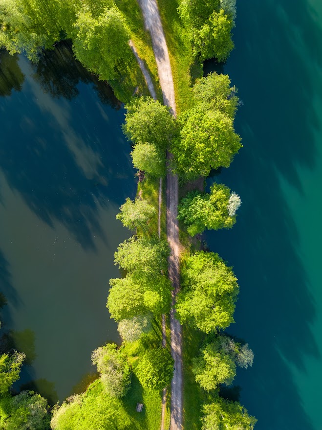 Vue aérienne du sentier de l'Onde, à Lure 🤩 Cet itinéraire aborde la thématique de l'eau à travers les étangs, la rivière Ognon, les fontaines... 💧🌿
👉 A découvrir dans le nouveau guide randonnée Vosges du Sud : bit.ly/3y4lRuG
📷 Office de Tourisme du Pays de Lure