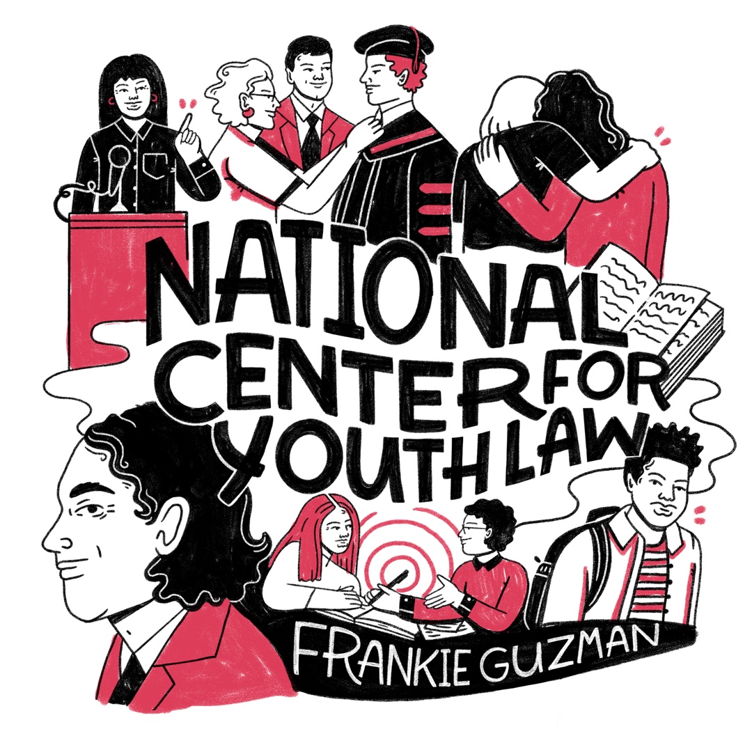 Since 2013, Guzman has led NCYL’s Youth Justice program, which aims to empower youth to participate in systems reform. Learn more about his innovative work: irvineawards.org/award-recipien… 🎨: @bykellymalka #IrvineAwards