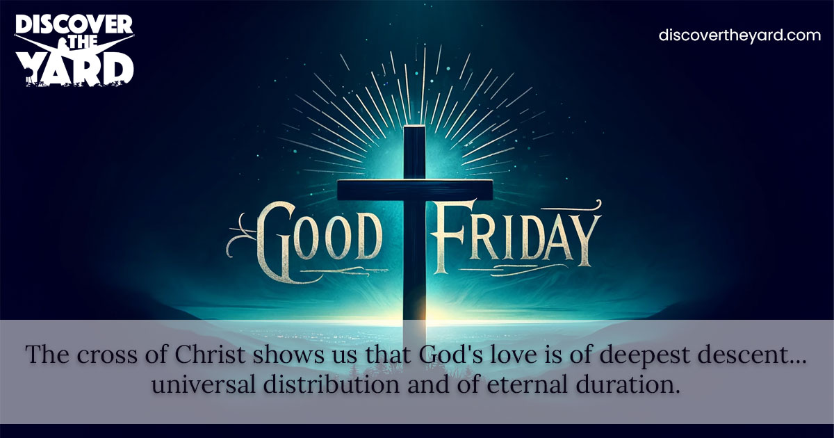 May Jesus sacrifice on the cross remind us of God's immense love and forgiveness. On this Good Friday, may you find strength and solace in his sacrifice, and may his love guide you always. #discovertheyard #goodfriday #goodfriday2024 #holyfriday
Source: discovertheyard.com