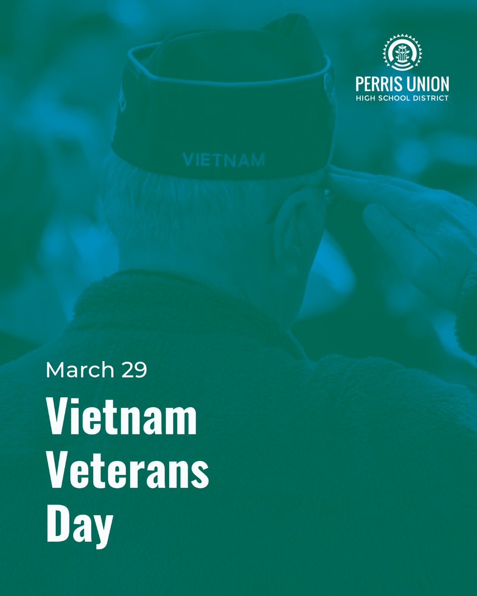Vietnam Veterans Day commemorates the sacrifices of Vietnam veterans and their families. It is part of a national effort to recognize the men and women who were denied a proper welcome upon returning home more than 40 years ago. We thank you for your service. ❤️🤍💙