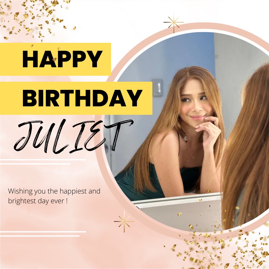 Woot! Happy Birthday to our dear Juliet! 🥳🎈🎂 Cheers to a year of good health, happiness & success! 🥂