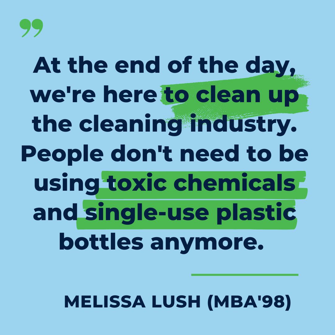 Meet Melissa Lush (MSB’98), Co-founder of Force of Nature Melissa began her career at P&G. After becoming a mom, she realized how many harmful chemicals are in cleaning products, inspiring her to create a people & planet-friendly alternative. Read more: ow.ly/l0Sh50R4ecn