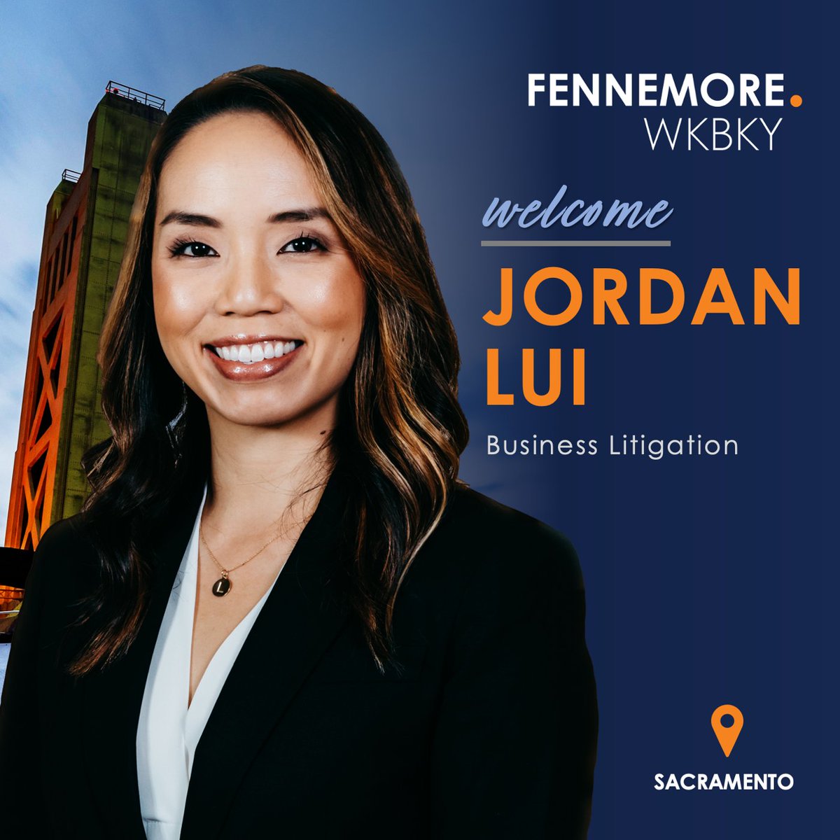 FennemoreCraig's tweet image. We are so excited to welcome Jordan Lui from our combination with WKBKY!
Click here to read Jordan&apos;s full bio: ow.ly/8reE50R53ao

#WelcomeAboard #TaxMinimization #Sacramento #Fennemore