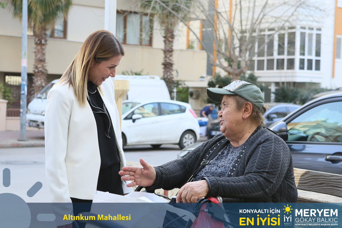 Altınkum Mahallesi'nde vatandaşlarımızı ziyaret ettik.

Konyaaltı'nda EN İYİSİ için çok az kaldı.

#Altınkum
#MeryemGökayBalkıç
#KonyaaltıİçinEnİyisi
