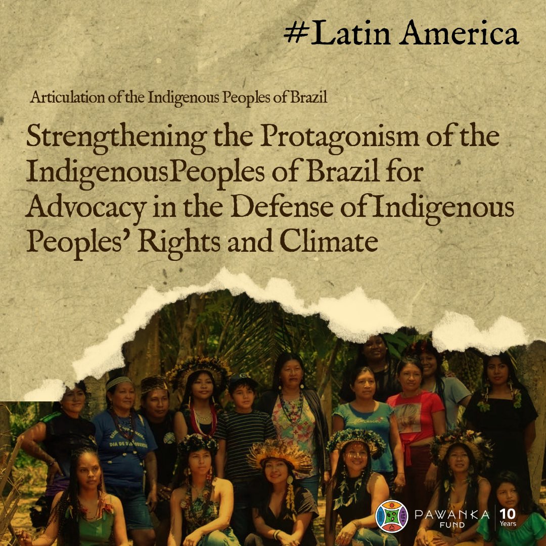 Join Pawanka Fund in celebrating the crucial role of Indigenous women during Women's History Month. ✊🏽✊🏻✊🏼 As advocates for their communities, these remarkable women from the Amazon and Northeast regions are leading the charge in emphasizing the importance of indigenous land…