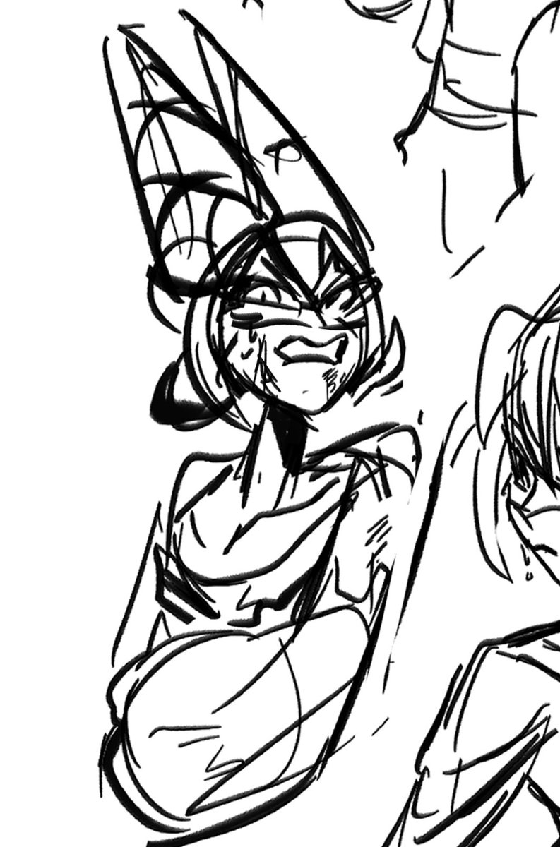 Nikuman_02's tweet photo. I like this doodle of my wife 
.
.
#HazbinHotel #HazbinHotelCarmilla #CarmillaCarmine https://t.co/ELZ3ZO1uPC