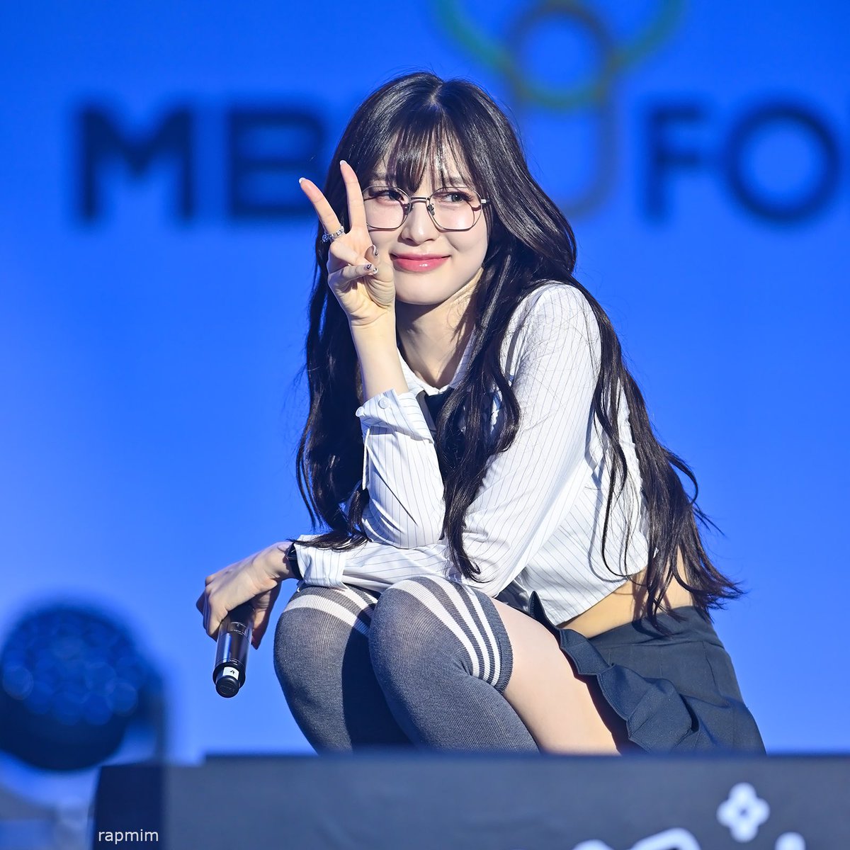 240329 MBN Y 포럼 2024 아린 선배.. 👓+🐥+🩶 = 💯 #아린 #오마이걸 #OHMYGIRL