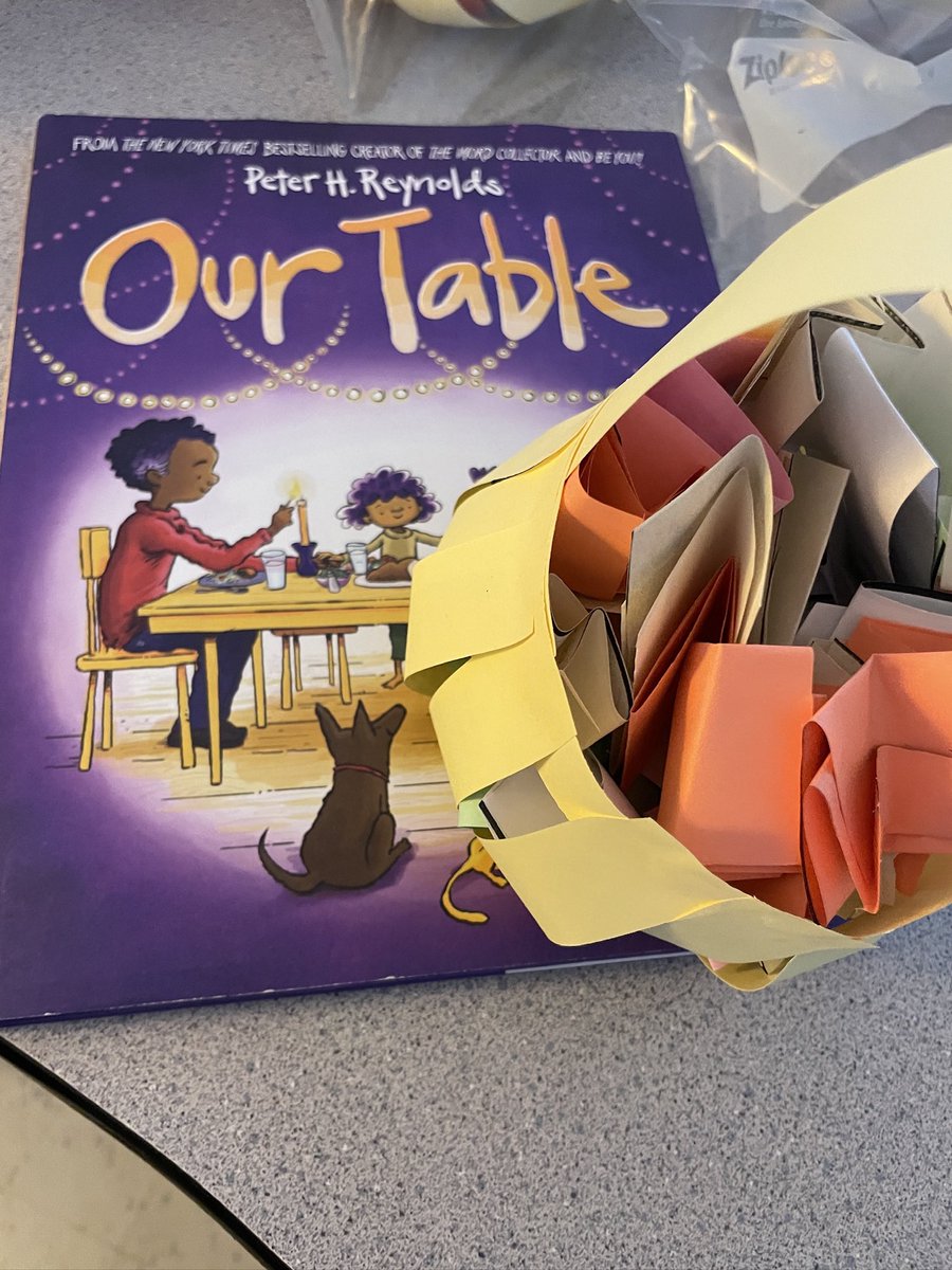 Happy Easter weekend!!!! 🐰We hope you get a chance to connect at your table with great conversations provided by 6&7 year olds! Thx for the inspiration @peterhreynolds and @lauriesmcintosh @Spitzeeschool