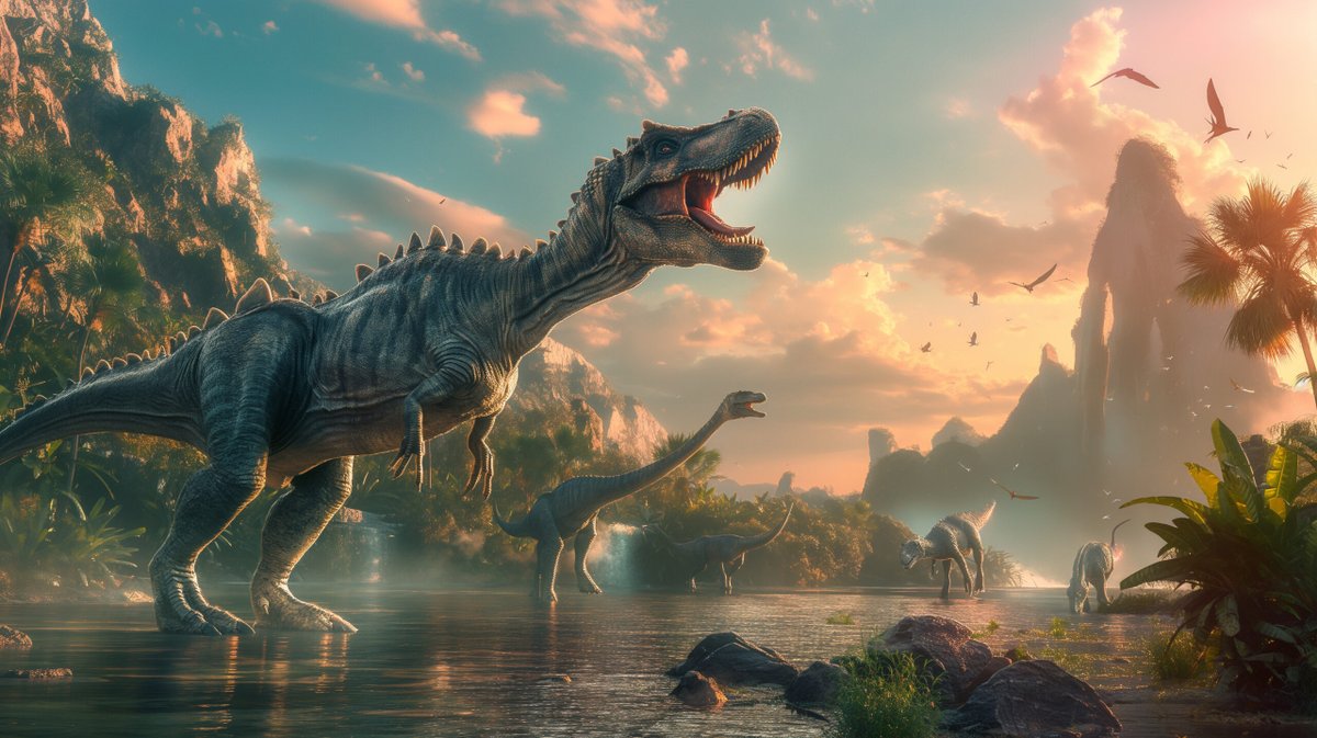fusion35928's tweet photo. #AncientFauna #Cretaceous #DigitalArt #DinoRoar #DinosaurArtwork #dinosaurillustration #Dinosaurs #ExtinctAnimals #Jurassic #MajesticDinosaurs #MesozoicEra #NatureImagery #paleontology #Prehistoric #PrehistoricWildlife #PrimevalLandscape #Pterosaurs
https://t.co/DsSE94W4PU https://t.co/9aNhL74tOB