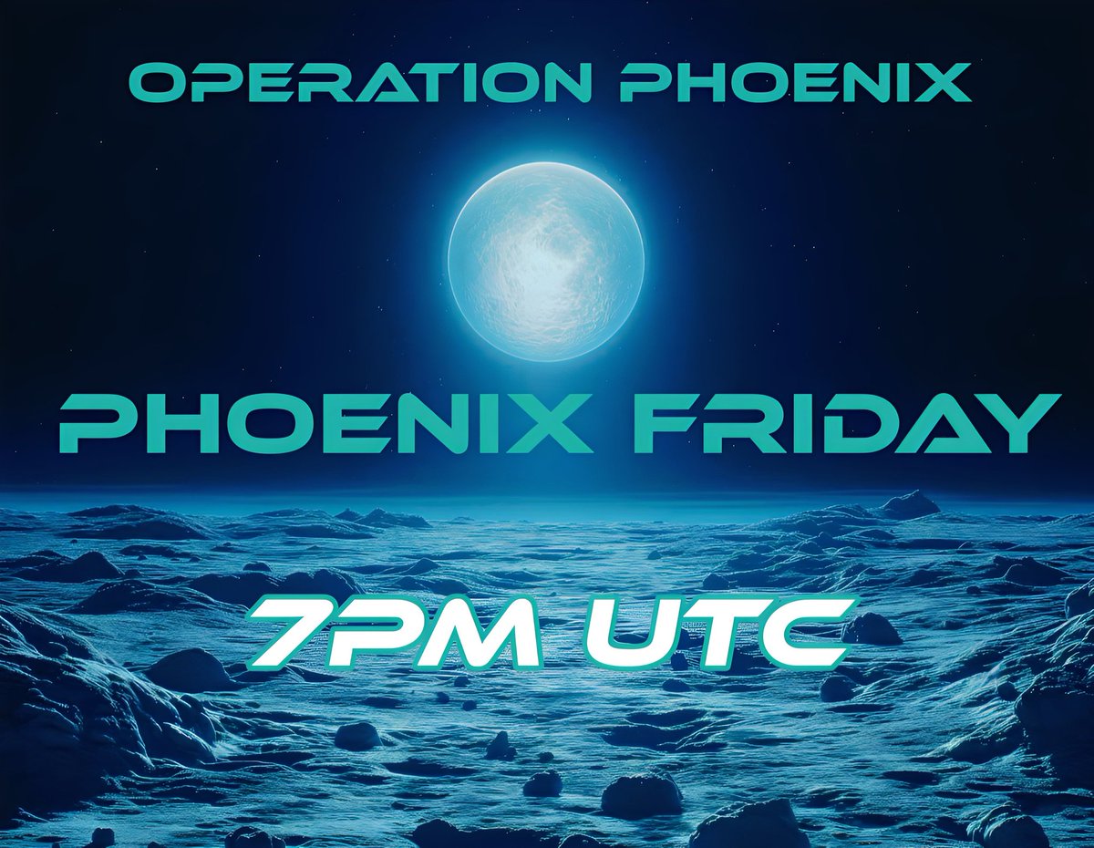 Infinaeon Blockchain (@infinaeon) on Twitter photo You don't want to miss it 😉
#PhoenixFriday
Latest news reveal 👀
featuring <a href="/DefiShaun/">Defi Shaun</a> & <a href="/SquidGrowJoe/">SquidGrow Joe</a>
Today:
7PM UTC
3PM EST
youtube.com/@TheOperationP… You don't want to miss it 😉
#PhoenixFriday
Latest news reveal 👀
featuring <a href="/DefiShaun/">Defi Shaun</a> & <a href="/SquidGrowJoe/">SquidGrow Joe</a>
Today:
7PM UTC
3PM EST
youtube.com/@TheOperationP…