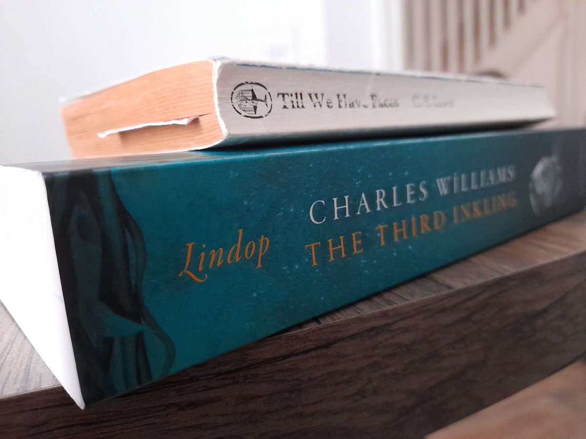 Easter weekend reading #CSLewis and the enigmatic Inkling Charles Williams. Loved by T S Eliot and W H Auden, but a man who largely remains in the memory because of his association with Lewis and Tolkein.