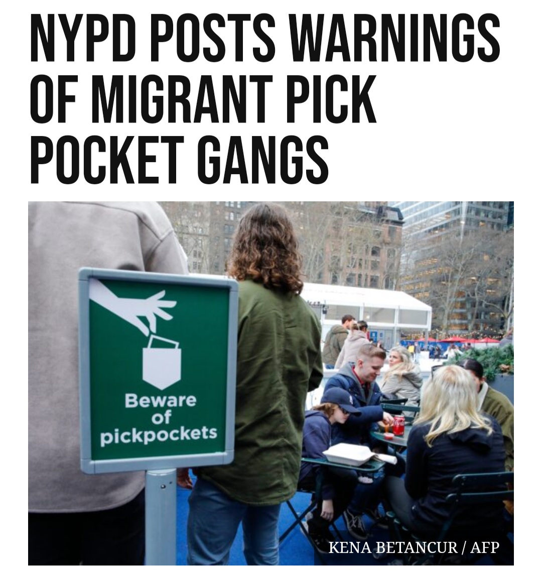 BreitbartNews's tweet image. All cultures are equal... ESPECIALLY Newcomers' cultures.