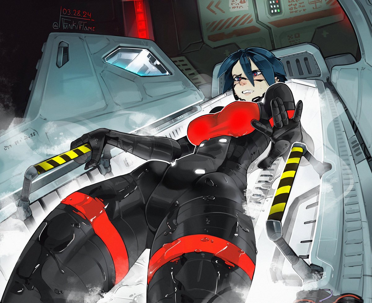 People always ask about her bed since she's a robot. 

She. Has no bed, in a sense like gestalts have them. She has a pod that she uses to rest.

It's comfortable enough. And always leaves her feeling recharged.
