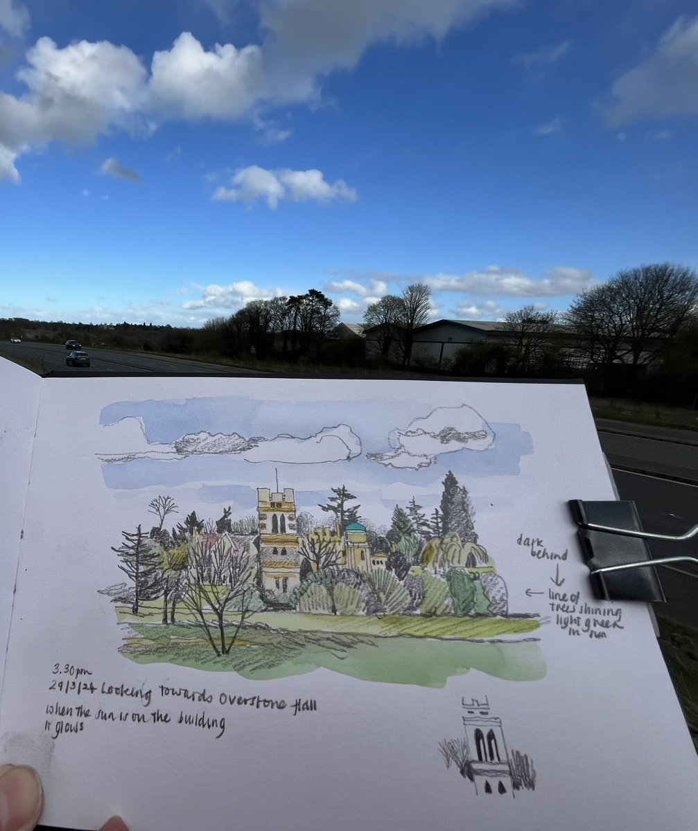 JeanEd70's tweet photo. #drawing 4274 #overstonehall #thedailysketch #adrawingaday #northampton #usknorthampton @USKNorthampton https://t.co/83acA2HkRZ