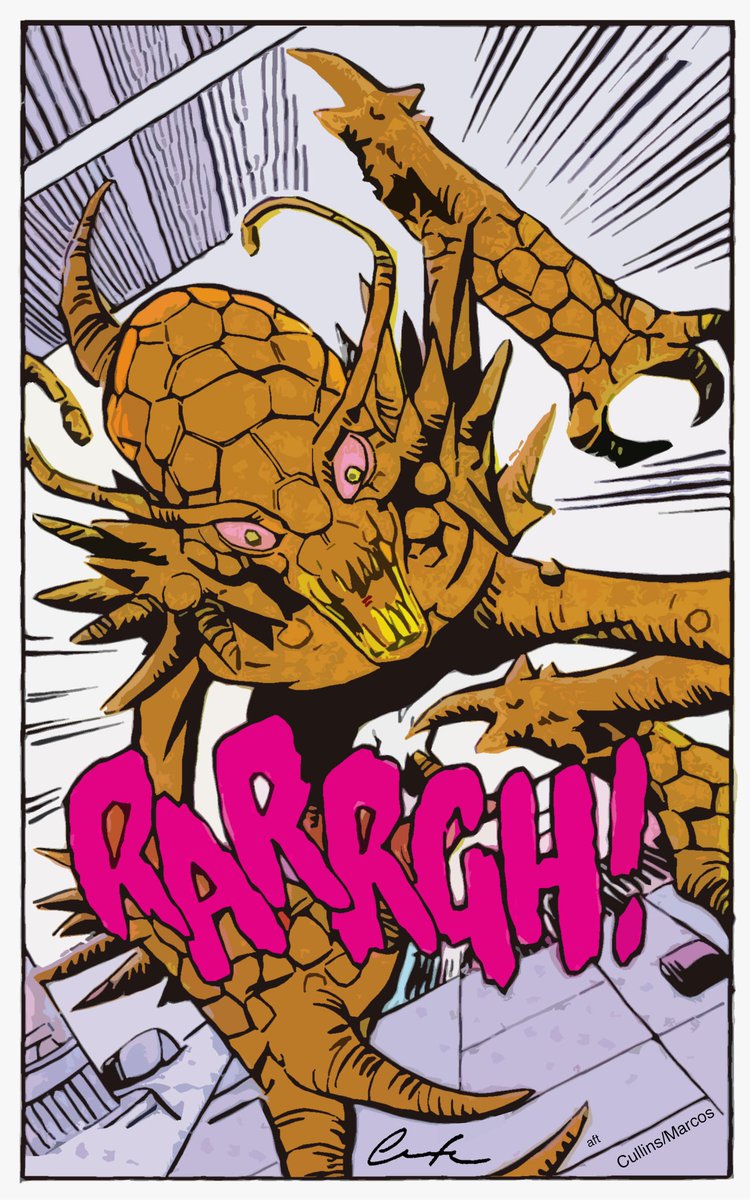 ChuckBrouilette's tweet photo. #40YearsAgoToday #Nebiros debuted (possibly the same #demon from 1974’s #SwampThing) in #BlueDevil #comics #1 #ancientEntity #accidentallyFreedAfter6000years on the island where #VernerBrosPictures are filming #TheBlueDevilMovie&heBonds #DanCassidy’s #BlueDevilExoSuit to his body https://t.co/rZk6brBPAD