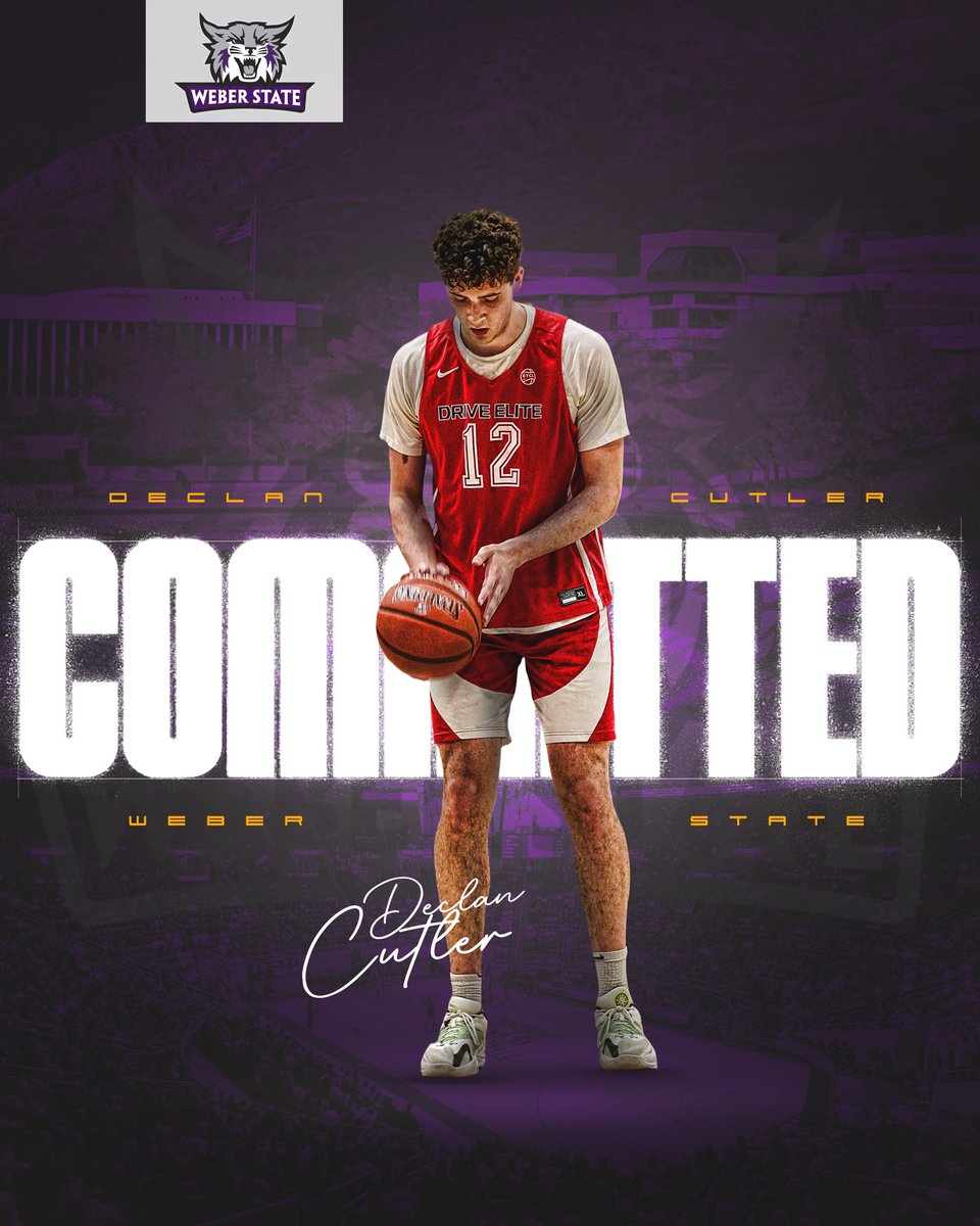 Huge congrats to DRIVE alum @_declancutler who has committed to NCAA Division I Weber State University! Declan was a standout in the EYBL Champions league and had a great year at Royal Crown Prep. Proud of you Declan! 🙏🔥🏀🇨🇦 #DriveFam