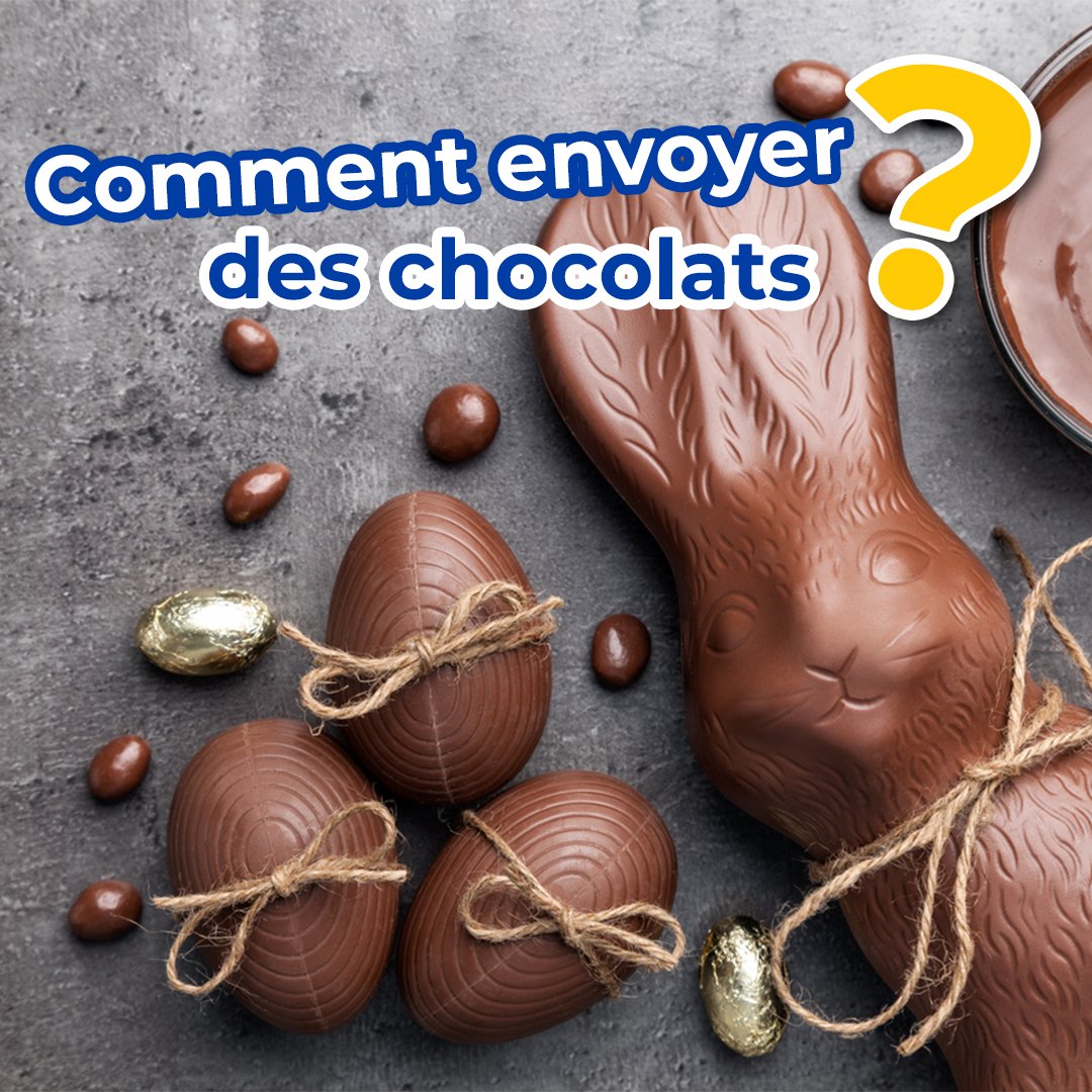 Besoin d'envoyer des #chocolats ? 📦🍫 Que cela soit pour Pâques ou tout simplement pour faire plaisir, découvrez nos conseils pour envoyer vos chocolats à vos proches 👇 urlz.fr/q57R