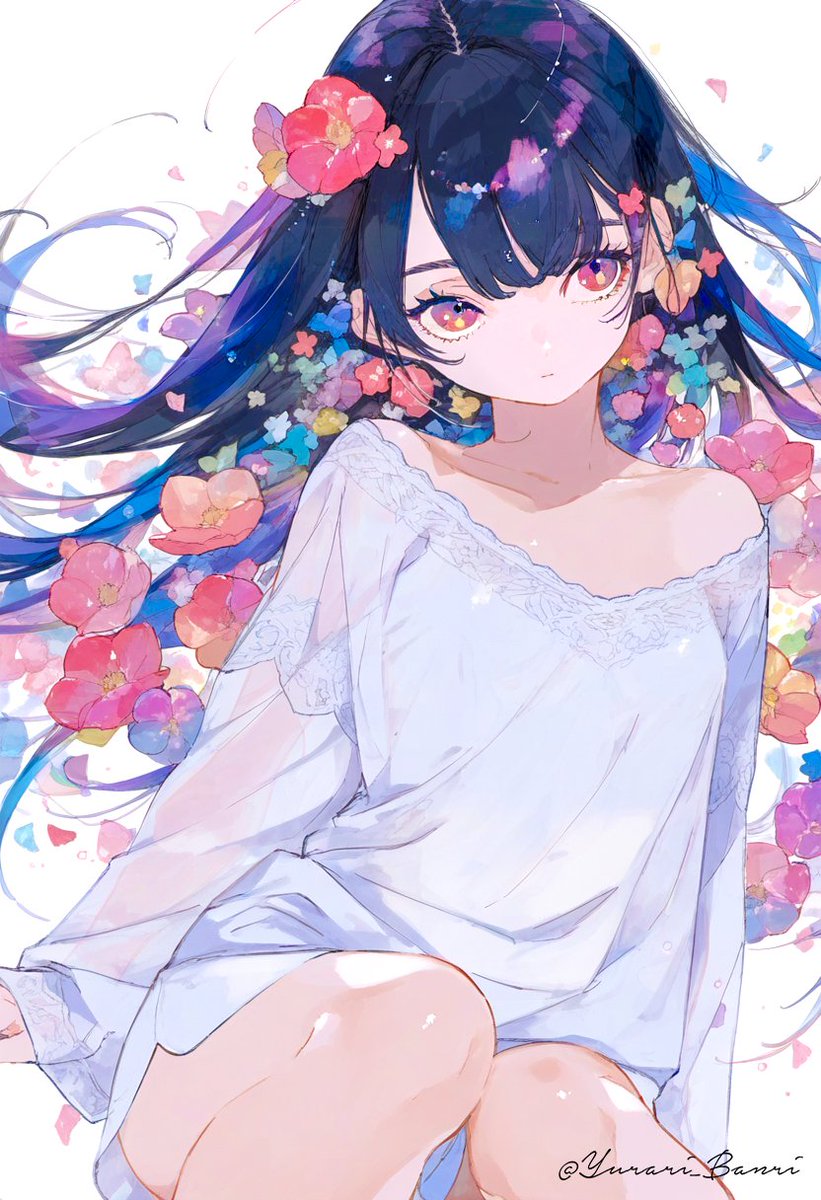 yurari_banri's tweet image. 七色の君