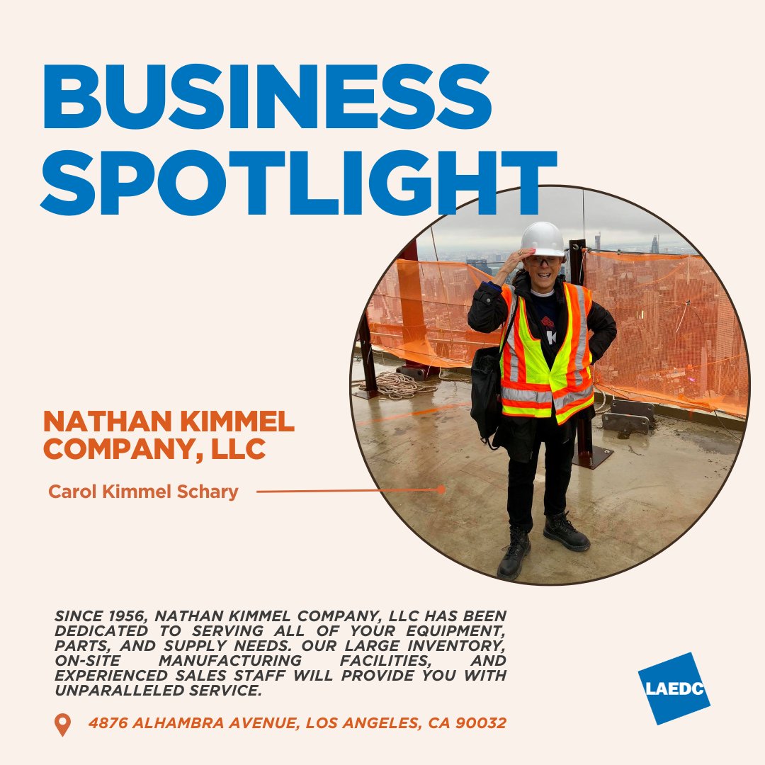 As #WomensHistoryMonth comes to an end, we'd like to highlight one more woman-owned business in Los Angeles: @nathan_kimmel Read more here 🔗 laedc.org/2024/03/22/wom…