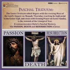 Have a Blessed Triduum.🙏✝️