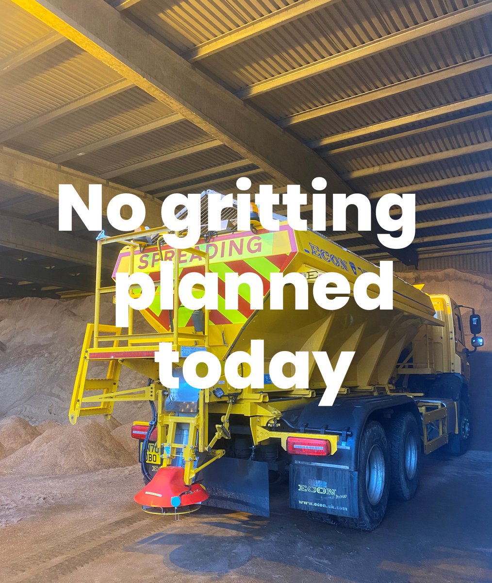 ❄️ Winter Service Decision 29-03-24 ❄️ No gritting action will be taken tonight. For more winter updates please visit: ow.ly/R08A50PY80u