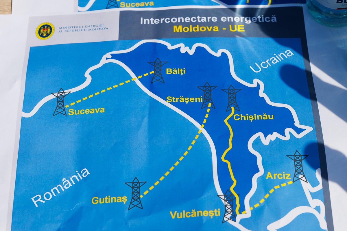 Today, Moldova has begun work on a critical power link with Romania, marking one of the most important infrastructure projects in over three decades since independence. The new electricity line will help enhance our energy resilience and protect us from any energy blackmail.